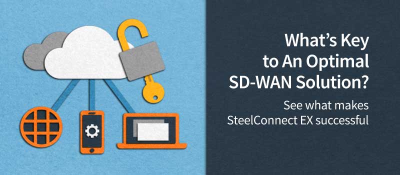 SteelConnect EX SD-WAN Architecture Overview