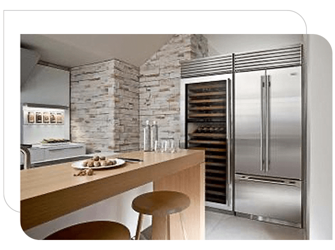 Sub zero Wolf modern kitchen