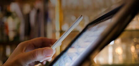 scanning in retail shops for easy payments and shopping through mobile