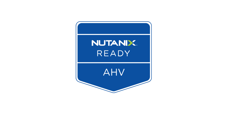A logo of Nutanix on a transparent background.