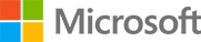 A Microsoft logo on transparent background.