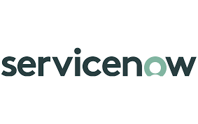 A ServiceNow logo.