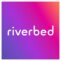 Riverbed logo on a gradient background