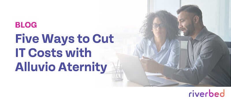 Five Ways to Cut IT Costs with Riverbed Aternity