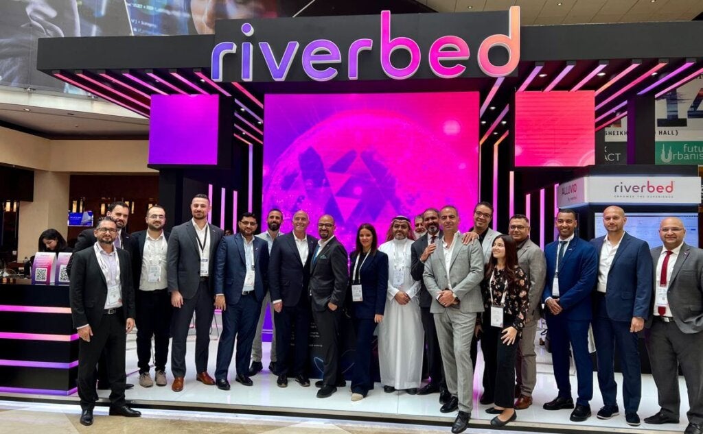 Riverbed booth at GITEX Global 2023 event