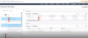 New streamlined network browser delivers hierarchical tree view of navigation.