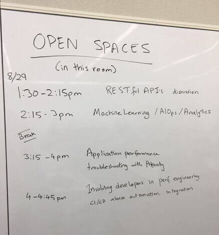 open spaces