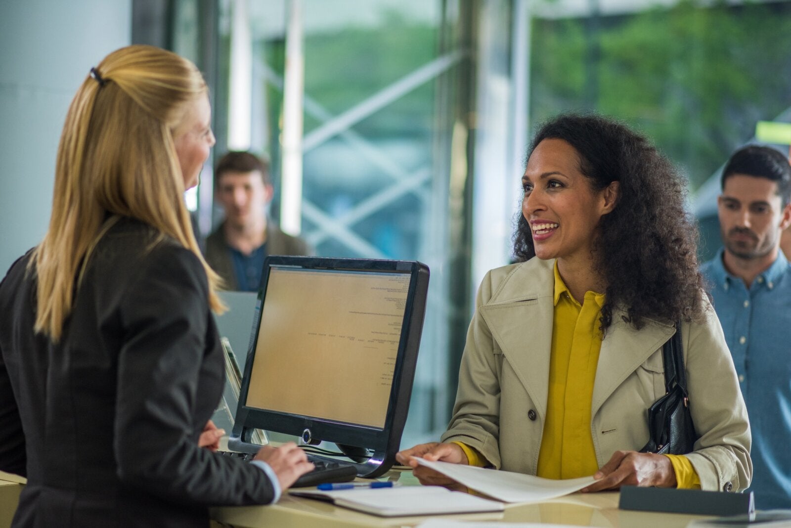 bank teller customer satisfaction