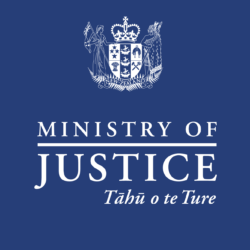 New Zealand Ministry of Justice Square logo