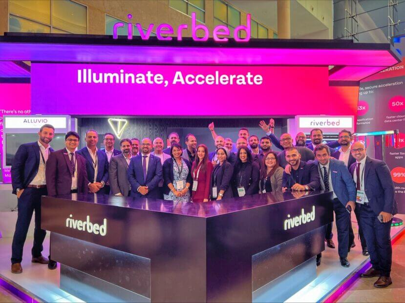 Riverbed team at GITEX